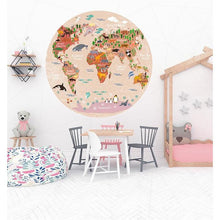 Load image into Gallery viewer, Designer Peel & Stick Vinyl Globe