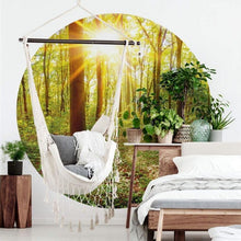 Load image into Gallery viewer, Designer Peel & Stick Vinyl Sunlight Trees