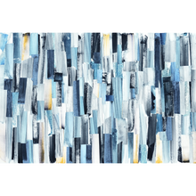 Load image into Gallery viewer, Abstract Blue Stripe