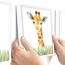 Load image into Gallery viewer, Safari Animals in Green Grass freeshipping - Beautiful Spaces Store