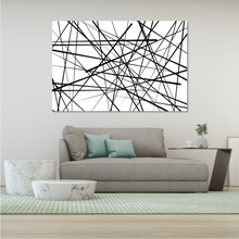 Load image into Gallery viewer, Abstract Black and White