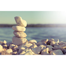Load image into Gallery viewer, Stacked Beach Pebbles