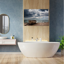 Load image into Gallery viewer, Boat with Stormy Skies
