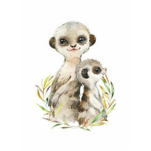 Load image into Gallery viewer, Baby Safari Animal Wall Art
