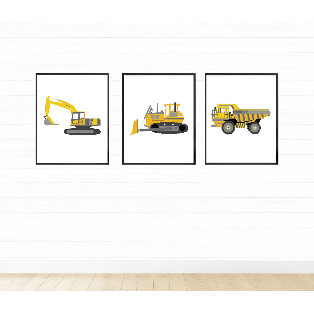 Construction Crazy in Yellow
