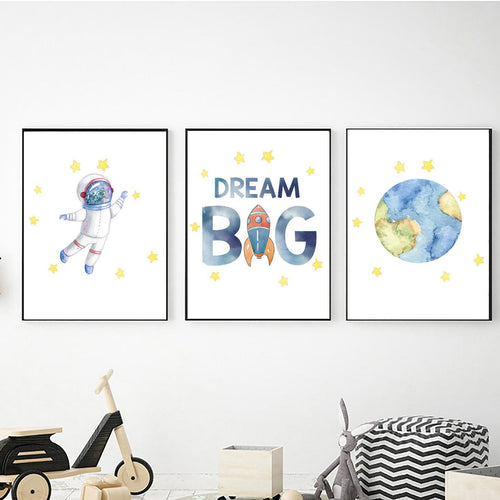 Astronaut Dream Big freeshipping - Beautiful Spaces Store