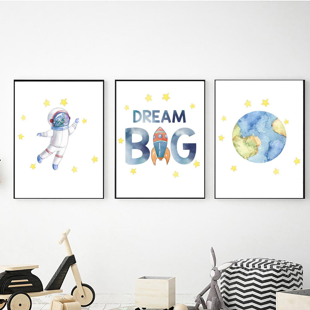 Astronaut Dream Big freeshipping - Beautiful Spaces Store