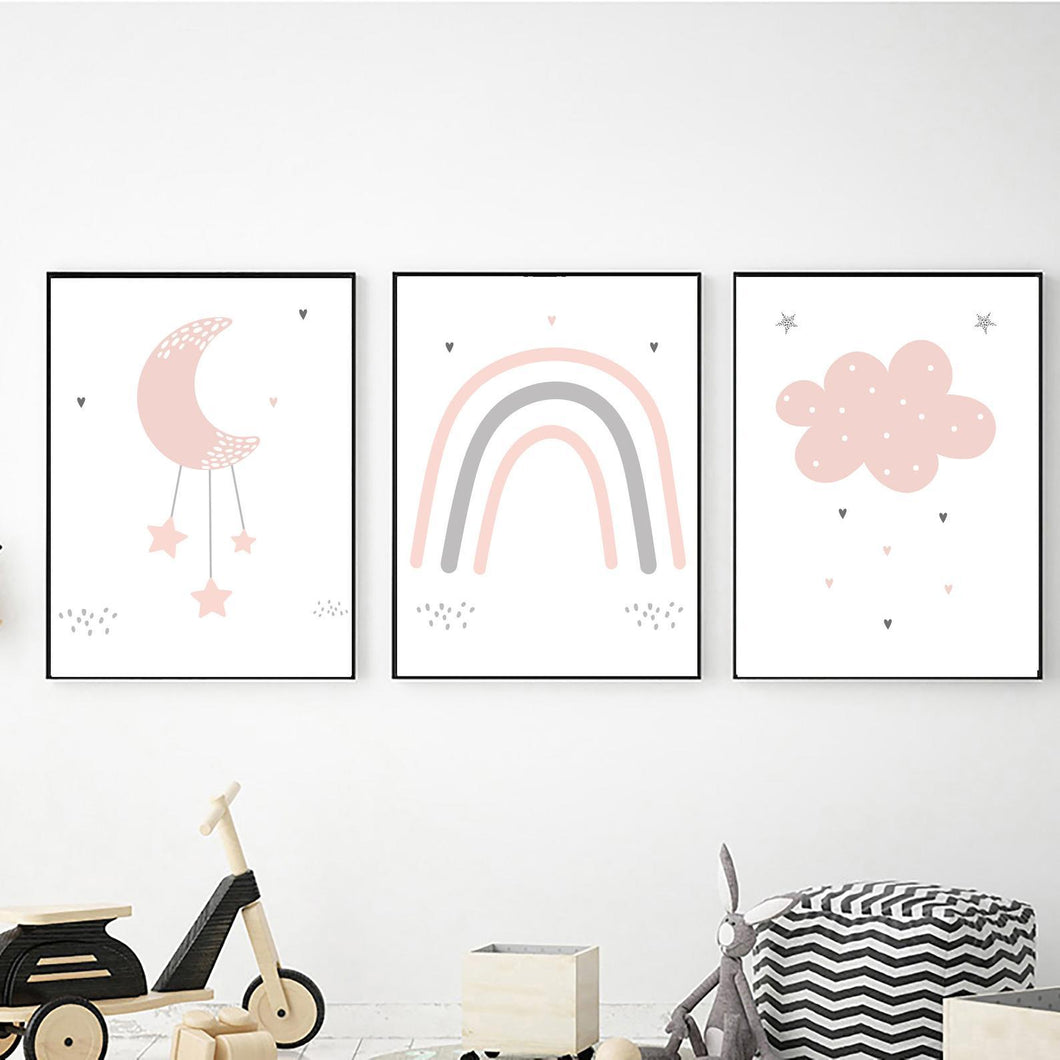 Sweet Pink Rainbow freeshipping - Beautiful Spaces Store