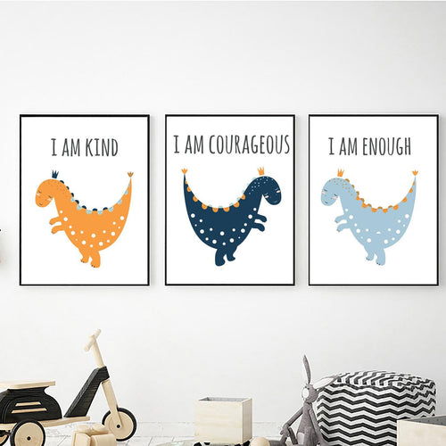 Happy Dinosaurs freeshipping - Beautiful Spaces Store