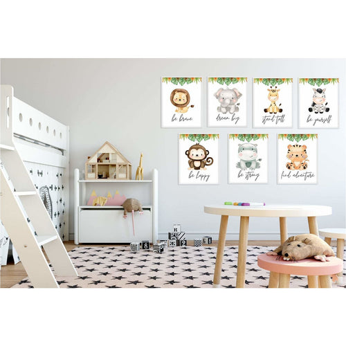 Baby Safari Animals Be Yourself freeshipping - Beautiful Spaces Store